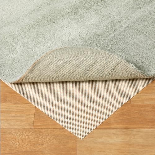 Non-Slip Area Rug Pad for Hardwood Floors, Trimmable 5x8 Rug Gripper