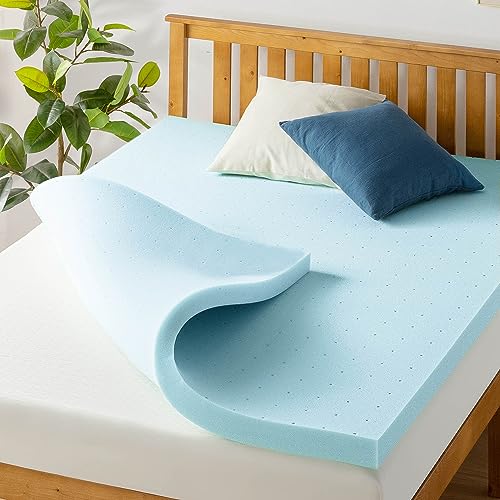 Best Price Mattress 3 Inch Ventilated Memory Foam Mattress Topper Twin XL