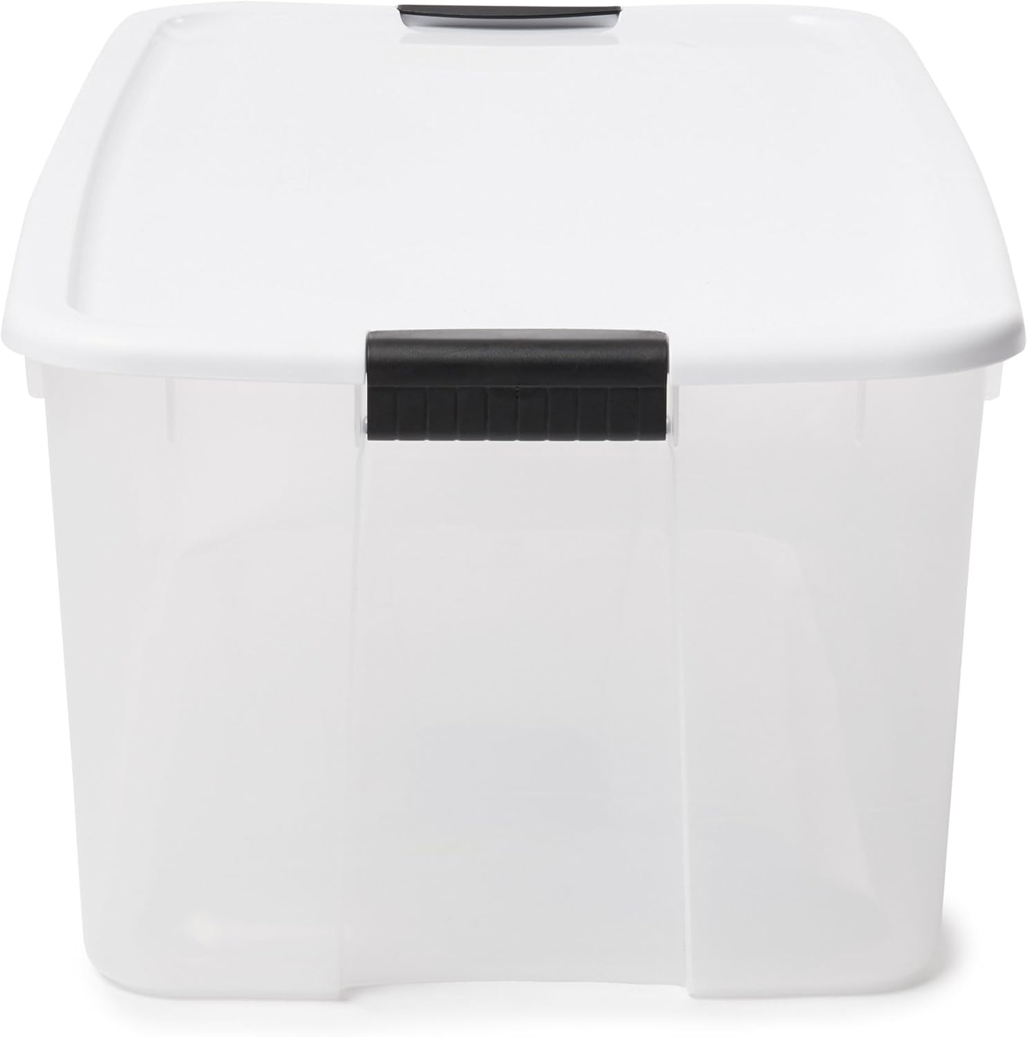 Sterilite 16-Pack Ultra Latching Storage Bins - Heavy-Duty Clear Plastic Containers, 116 Quart