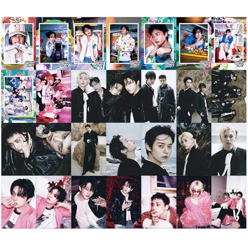 55-Piece Music Group Lomo Photocard Set - Collectible Fan Gift Cards