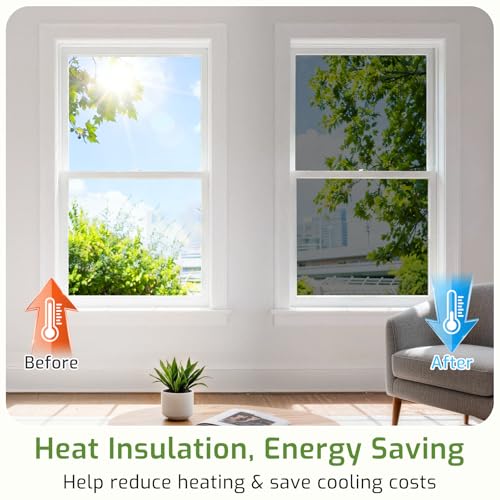 One Way Window Tint Film | Black Silver Privacy & Heat Control, 17.5" x 78.7"