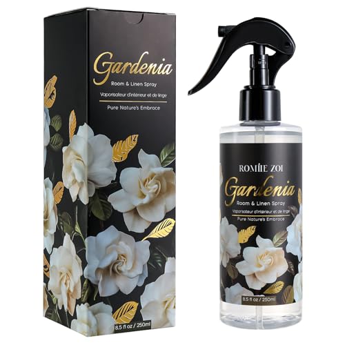 Gardenia Linen and Room Air Freshener Spray - 8.5 FL OZ Natural Mist