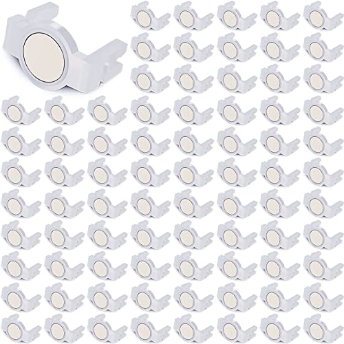 80 Pcs Magnetic Christmas Light Clips for C7 C9 Bulbs - Outdoor Holiday Decor