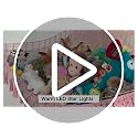 Extra Large Macrame Stuffed Animal Hammock with LED Lights, Cotton Toy Net