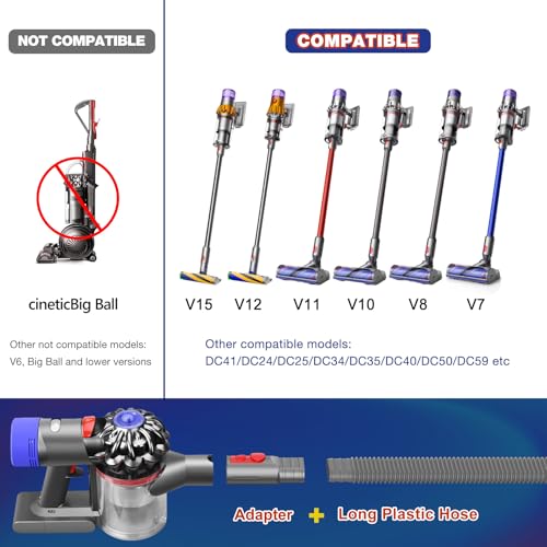 Dryer Vent Cleaner Vacuum Attachment Kit for Cordless Vacuums