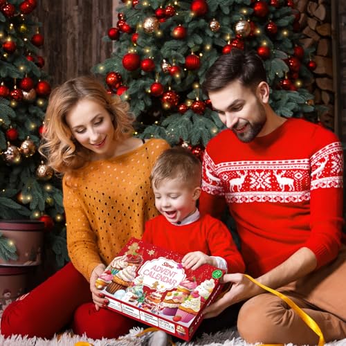 Slime Advent Calendar - 24-Day Christmas Countdown Toy Kit for Kids