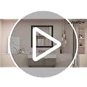 24x36 Matte Black Bathroom Vanity Mirror, Rectangle Wall Mirror with Metal Frame
