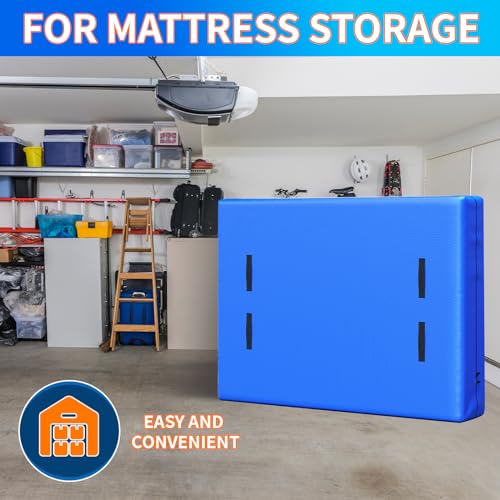 Queen Mattress Bag for Moving & Storage - Heavy Duty Waterproof Cover with Handles