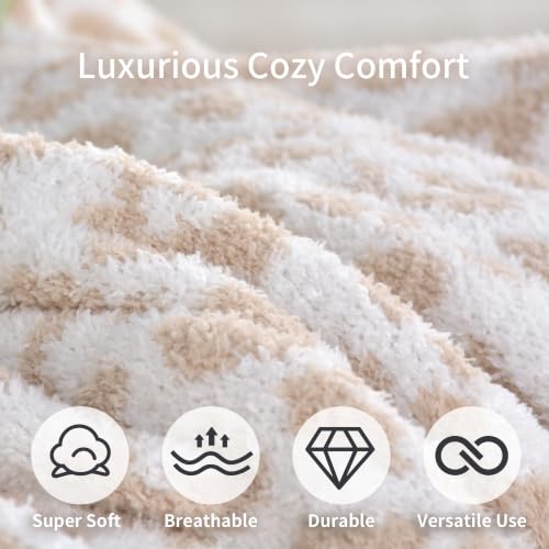 Wearable Blanket Shawl with Pockets, Super Soft Fuzzy Throw for Adults