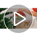 Easy Joy Christmas Paper Lanterns Set - Red, Green & Gold Holiday Decorations with 3D Xmas Hats, Santa, Snowman & Trees - 11 pcs