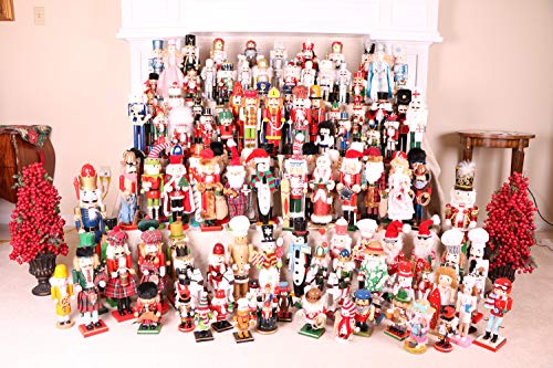 Clever Creations Knight 14-Inch Traditional Wooden Nutcracker Christmas Decor
