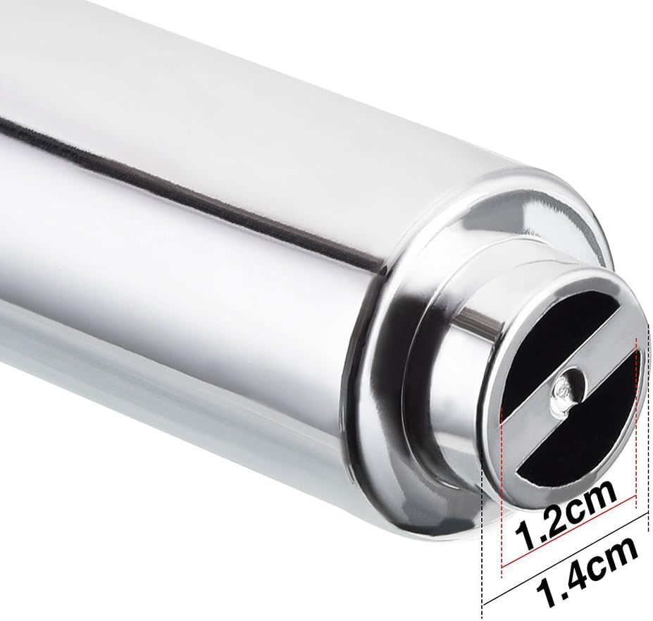 Uonlytech Adjustable Toilet Paper Holder - Spring Loaded Zinc Alloy Rod | Fits Most 6.49 Inch Rolls
