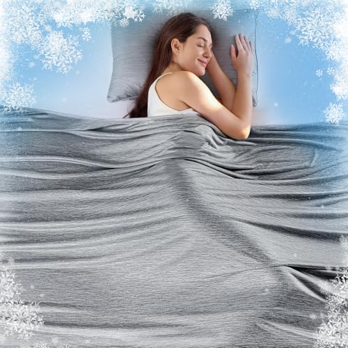 KMUSET Cooling Blanket Twin (60"x80") - Lightweight Summer Cold Blanket