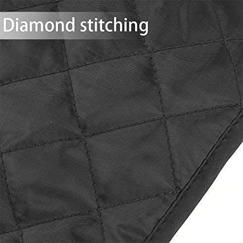 Quilted 4-Slice Toaster Cover - Durable Polyester Dust-Proof Protector
