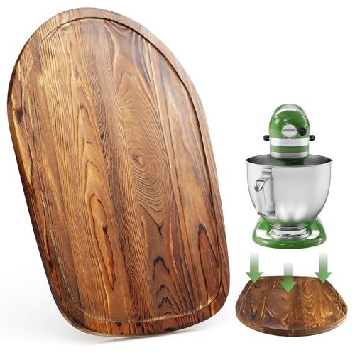 Pine Wood Sliding Tray for 4.5-5 Quart Tilt-Head Stand Mixers