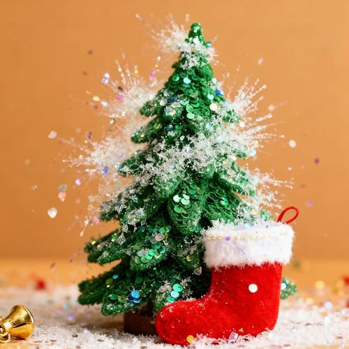 Artificial Snow Powder 100g for Christmas Decorations & Winter Scenes