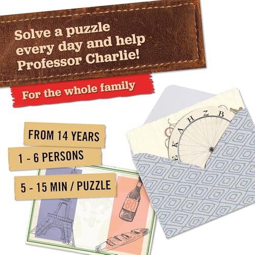 24-Day World Tour Puzzle Advent Calendar – Mystery Escape Room Game