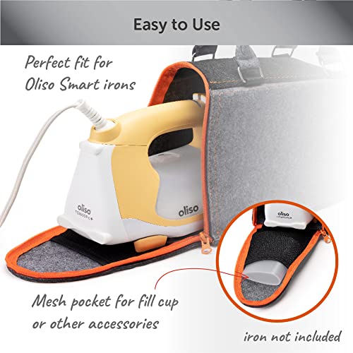 Oliso Full-Size Iron Carry Bag for TG1600 Pro Plus | Travel & Storage Case