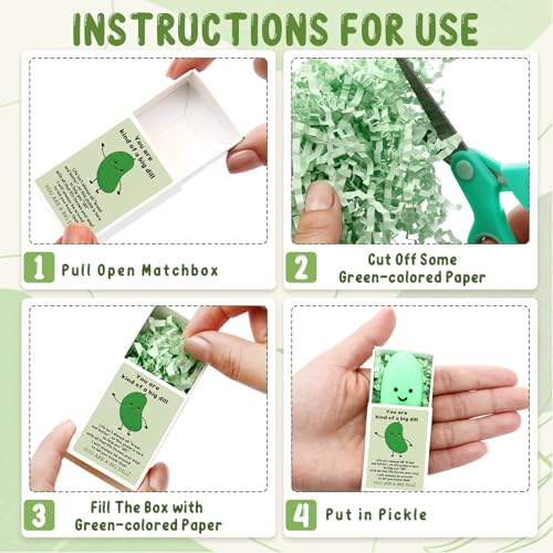 12 Sets Pickle Stress Balls with Gift Boxes - Funny Office Appreciation Gifts