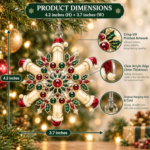 Xmasfun 04 Naughty Christmas Ornaments – Funny Holiday Decor for Adults