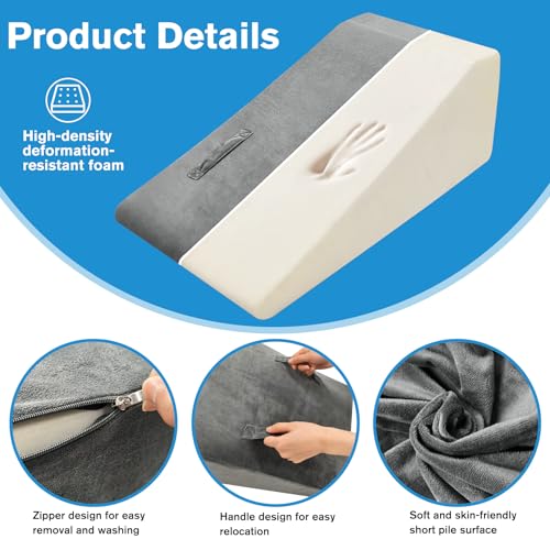 Leg Elevation Pillow for Swelling & Blood Circulation Support
