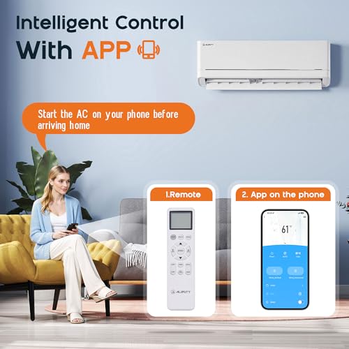 12,000 BTU Mini Split Air Conditioner and Heater Inverter System