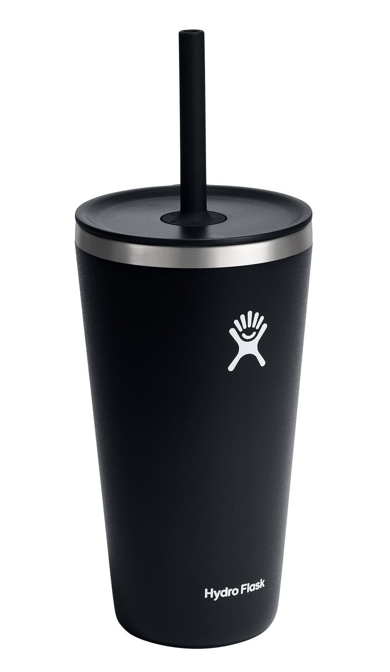 28 OZ All Around Tumbler Straw LID Black