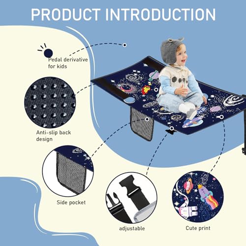 Portable Toddler Airplane Bed and Seat Extender for Kids Travel
