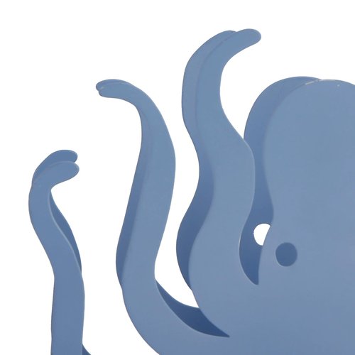 NIKKY HOME Napkin Holder for Tables, Octopus Iron Napkin Dispenser for Kitchen, Blue Freestanding Napkin Holders for Farmhouse Restaurants Home Party Decor