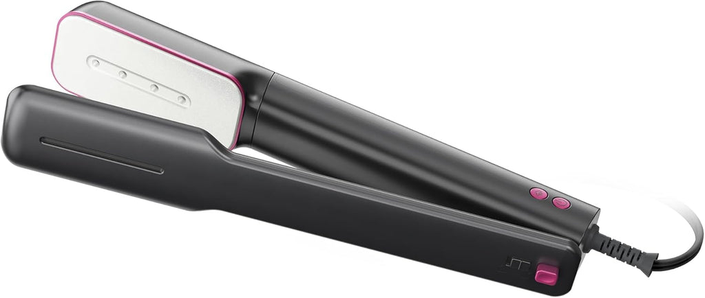 Newbealer 3-in-1 Travel Iron - Global Voltage Clothes Steamer & Dry Iron | Fast Heating, Auto-Off, Ash Pink