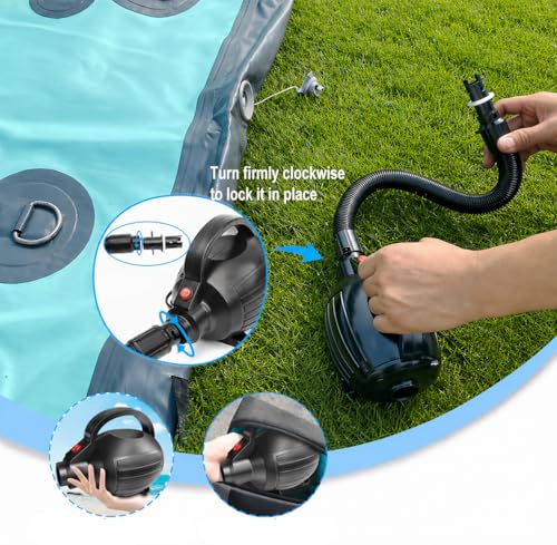 600W Electric Air Pump for Inflatable Gymnastics Mats & Beds