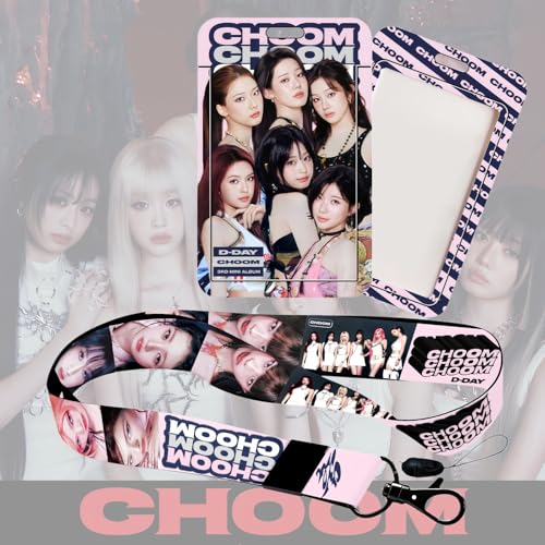 182-Piece Fan Photo Card and Sticker Gift Set with Lanyard and Card Holder