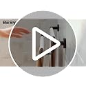 Adjustable Double Towel Bar, 16-26 Inch Wall Mounted Stainless Steel Rack