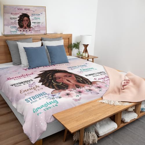Twin Size Comforter Set with Inspirational Quotes & Design