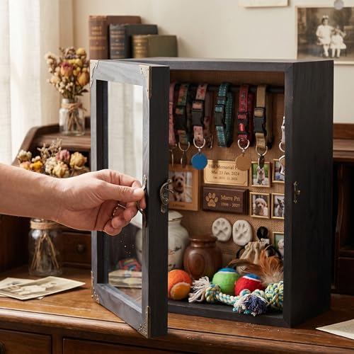11x13 Deep Shadow Box Frame with Glass Door for Memorabilia and Keepsakes