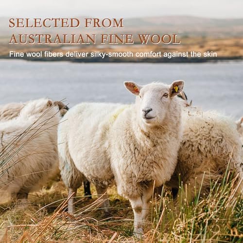 Queen Wool Mattress Pad with Cotton Cover - 200 GSM Australian Wool
