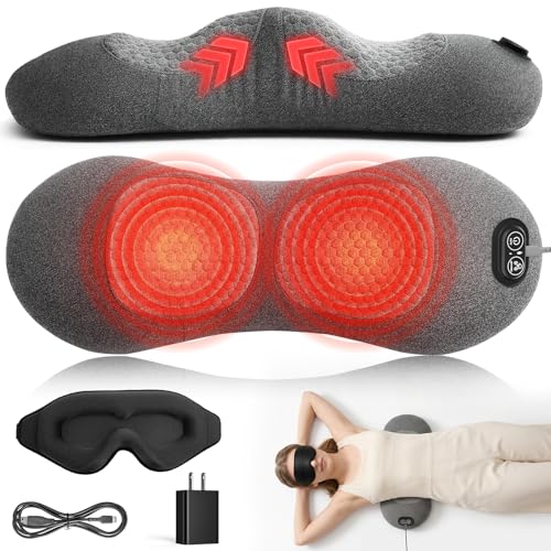Triple Spine Back Massager with Heat, Vibration & Stretching - Relax & Pain Relief