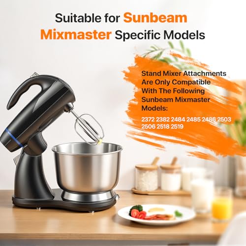 Stainless Steel Stand Mixer Beater Attachments for Vintage Mixers