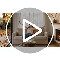 Pleated Round Velvet Throw Pillow, 15-Inch Decorative Boho Cushion for Sofa