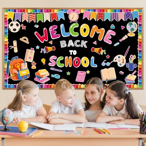 85-Piece Welcome Back to School Bulletin Board Decoration Set