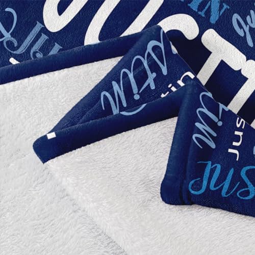 Personalized Name Custom Flannel Throw Blanket for Kids & Adults
