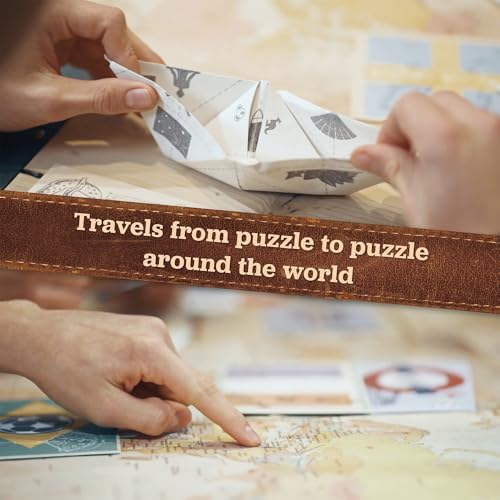 24-Day World Tour Puzzle Advent Calendar – Mystery Escape Room Game