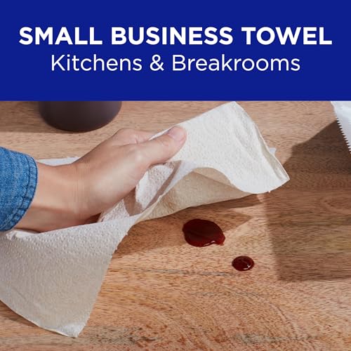 2-Ply Perforated Kitchen Paper Towel Rolls - Individually Wrapped, 30 Pack