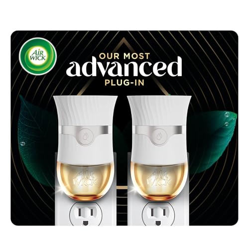 Advanced Plug-In Scented Oil Air Freshener Warmer, 2-Pack - White