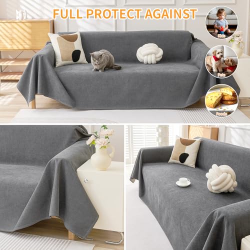 Waterproof Scratch-Resistant Pet Couch Cover - Anti-Slip Sofa Slipcover