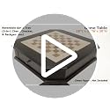 Traditional 3-in-1 Reversible Game Table with Storage Drawers