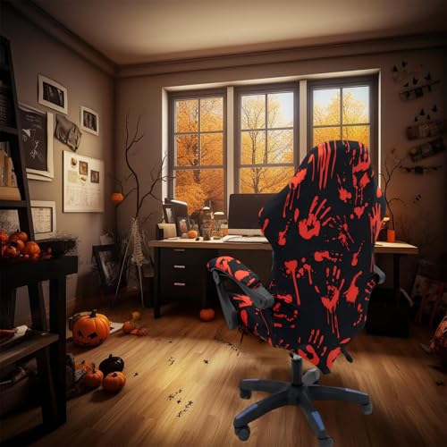 Gaming Chair Covers Stretch Slipcovers with Armrest Protectors