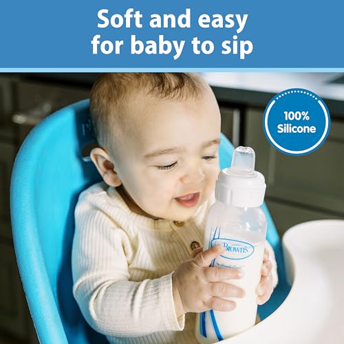 Silicone Baby Bottle Sippy Spouts 4-Pack for Narrow Bottles
