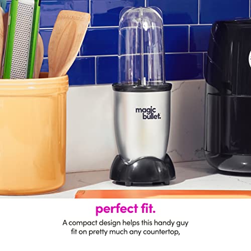 Compact Personal Blender & Food Processor Set, 11-Piece 250W Countertop Mixer