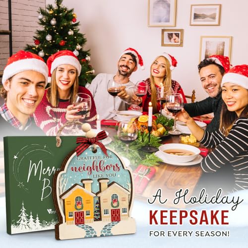 Neighbor Christmas Ornament 2026 - Heartfelt Neighbor Appreciation Gift